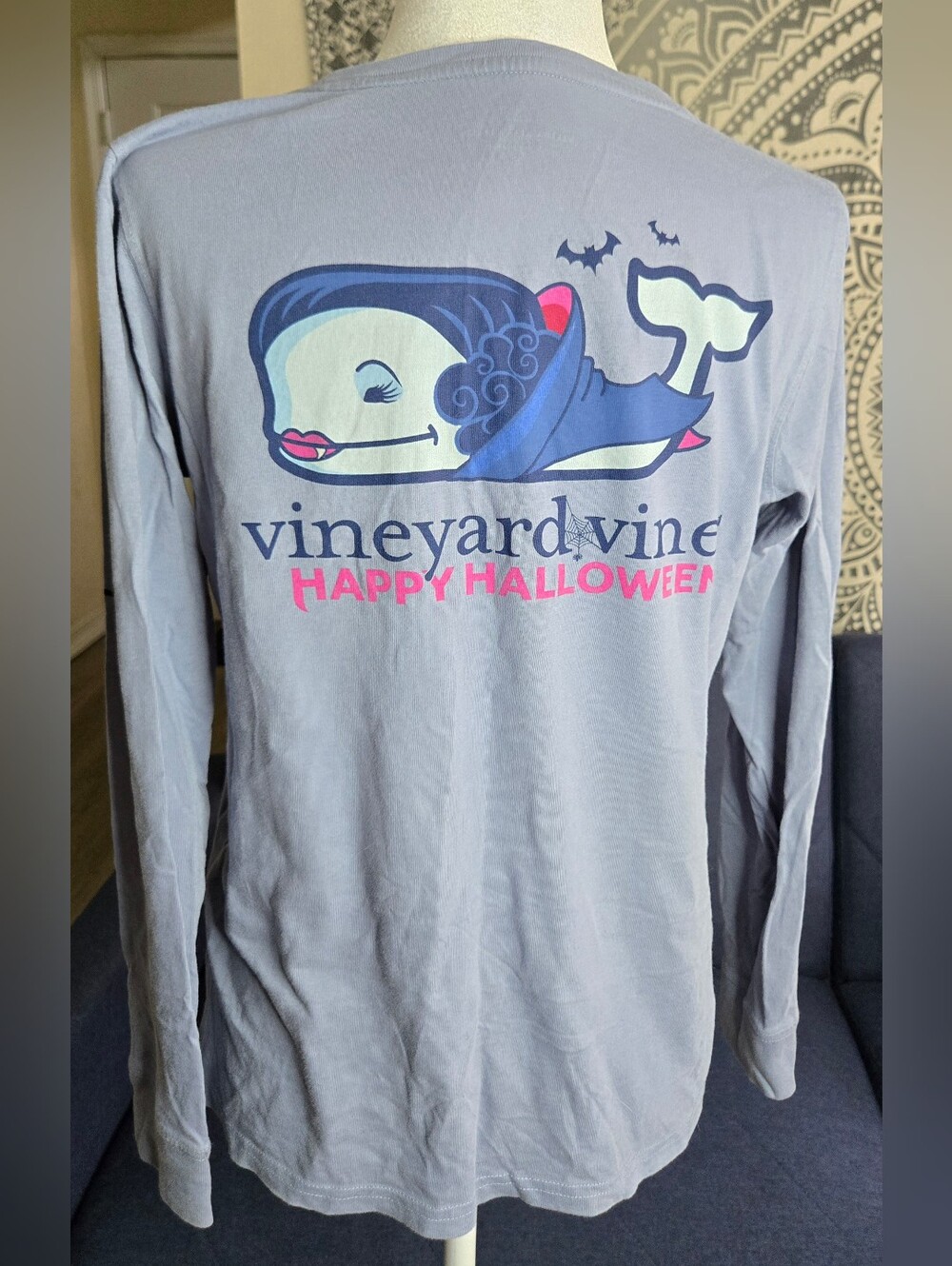 Vineyard Vines Happy Halloween Women's Long Sleeve Tee